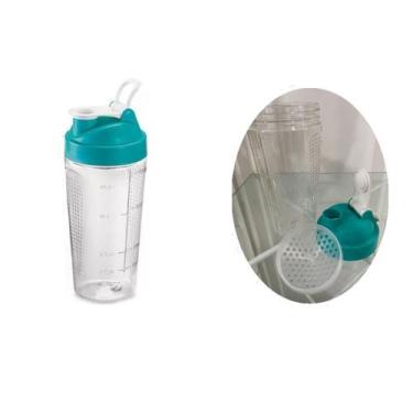 Imagem de Coqueteleira / Shakeira De Plástico  com Peneira + Tampa e Alça 750ml 