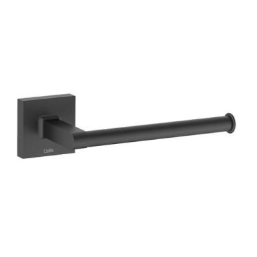 Imagem de Papeleira da Linha Up 5,5cm x 16cm x 4,5cm Preto/Matte Black Celite