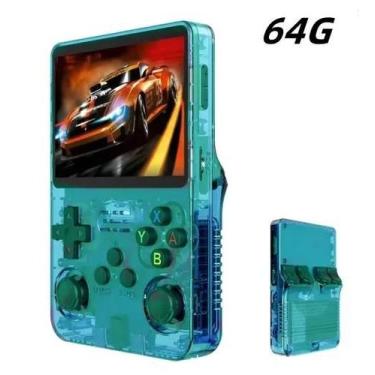 Imagem de Console De Jogo Portátil Retro ARKOS R36S 35 IPS Com 15000+ Jogos, 64G