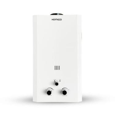 Imagem de Aquecedor 15m slim branco glp pilha 1bnlp4 - komeco
