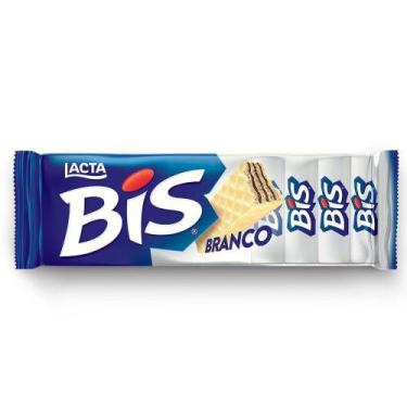 Imagem de Chocolate Bis Lacta Branco Laka 140G Com 20 Unidades