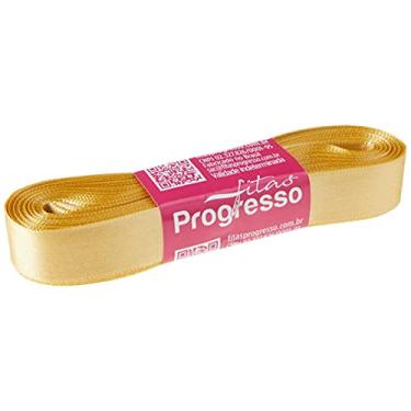 Imagem de Fitas Progresso CF003-228 Fita de Cetim, 15 mm, 10 m, Ouro