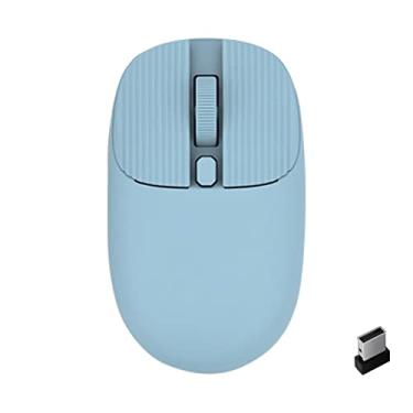 Imagem de Mouse receptor JW-219 sem fio, ergonômico, recarregável, 2,4 G, mouse silencioso para laptop, escritório, mouse para computador