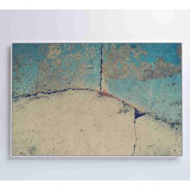 Imagem de Quadro Abstrato Rachadura 90x60 Cm Adesivo Fotográfico