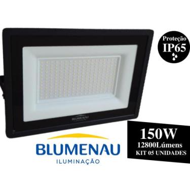 Imagem de Refletor Led 150W 12800Lúmens Branco Frio 6500K Bivolt Ip65 - Blumenau