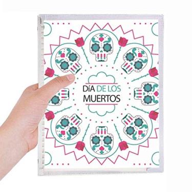 Imagem de Caderno de papelaria recarregável com folhas soltas Happy The Day Of The Dead