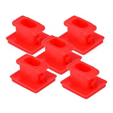 Imagem de TECKEEN Pacote com 5 clipes de plástico para painel de carro para BMW E46 E65 E66 7 X3