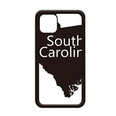 Imagem de Capa South Outline Mapa América EUA para iPhone 12 Pro Max para Apple Mini Mobile Case Shell