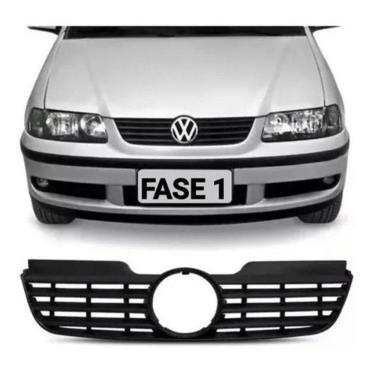 Imagem de Grade Radiador + Moldura C/Furo Gol Parati Saveiro G3 Fase 1