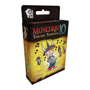 Imagem de Munchkin 10 Torções Temporais Expansão de Jogo de Cartas Galapagos MUN010