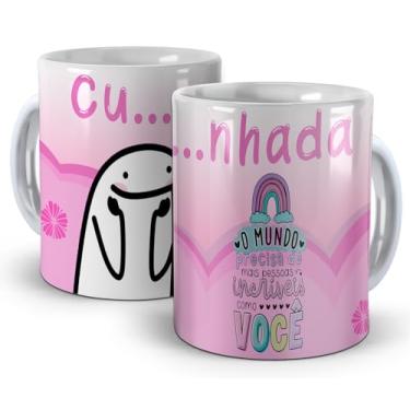Imagem de Caneca Branca - Meme Flork Cunhada, pessas que o mundo precisa