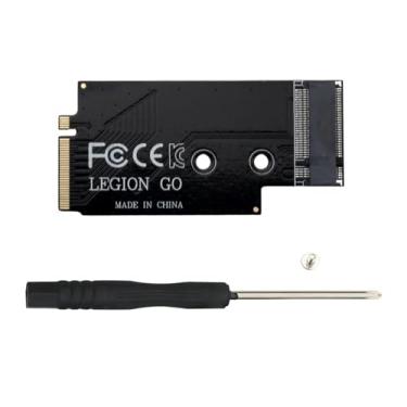 Imagem de Suckoo Placa de Expansão Disco Rígido SSD 2242 para 2242 2260 2280 NVME M-Key M.2 PCIE 4.0 Adaptador Dedo Dourado Acessórios Internos Portáteis Pretos para Lenovo Legion Go Handheld