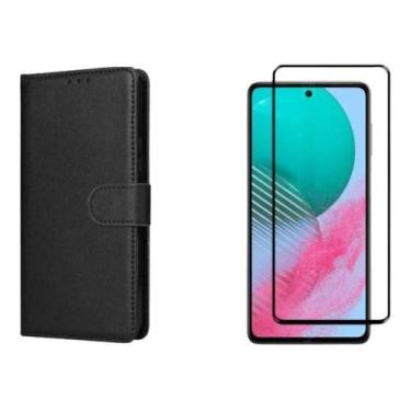 Imagem de Capa Case Carteira Flip+Película Samsung Galaxy M54 Preto - Db Distrib