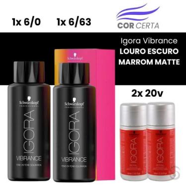 Imagem de Igora Vibrance LOURO ESCURO MARROM MATTE - Schwarzkopf, UNICA
