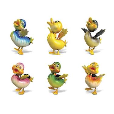 Imagem de CoTa Global Duck Refrigerator Bobble Magnets Set of 6 - Assorted Color Fun Cute Pond Bird Animal Bobble Head Magnets For Kitchen Fridge, Home Decor, Lockers and Cool Office Decorative Novelty - 6 Pack
