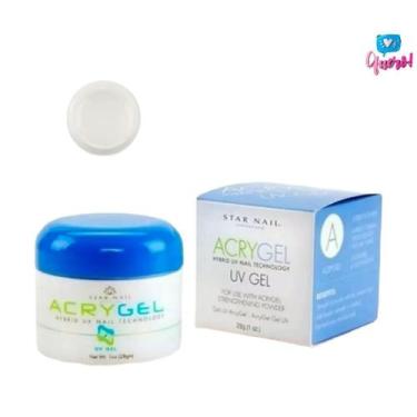 Imagem de Gel Acrygel Star Nails Cuccio Alongamento de Unhas-Clear-28g