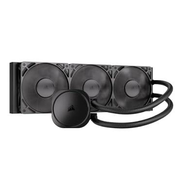 Imagem de CORSAIR Cooler líquido para CPU Nautilus 360 RS – 360 mm AIO – Baixo ruído – Conexão direta da placa-mãe – Daisy-Chain – Intel LGA 1851/1700, AMD AM5/AM4 – 3X RS120 ventiladores incluídos – Preto
