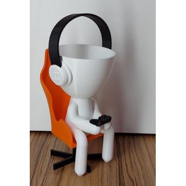 Imagem de  Vaso Robert Plant  Gamer  Bob Para Suculentas - 3DB Wonder Print, Lar