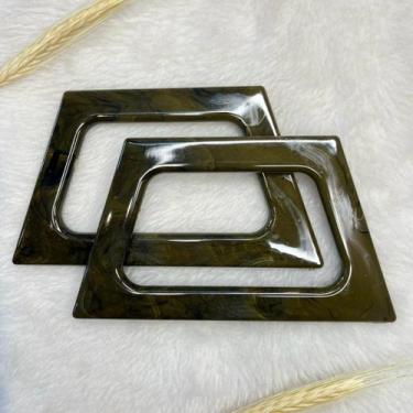 Imagem de Alça de Resina Trapézio (PAR) lançamento - Elegance Armarinho e Aviame