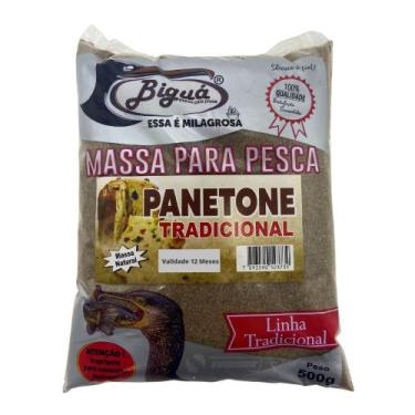 Imagem de Massa Para Pesqueiro em Pó Natural Panetone 500g Biguá Pesca