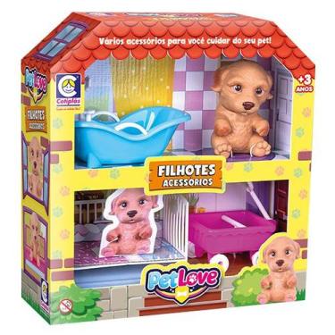 Imagem de Brinquedo Pet Love Acessorios Filhotes - Cotiplás