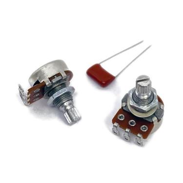 Imagem de Kit de Elétrica Para Guitarra Tipo Telecaster HH TLA7RL Potenciômetros