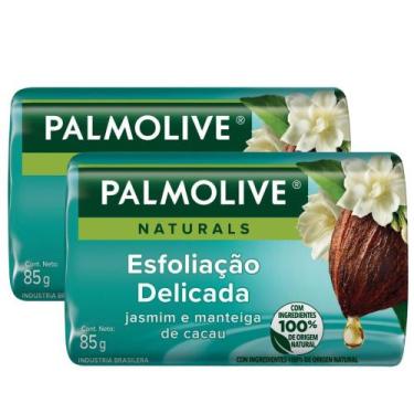 Imagem de Kit 2 Sabonete Palmolive Naturals Esfoliação Delicada 85g