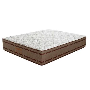 Imagem de Colchão Queen Prata Mola Ensacada (30x158x198) Bege e Marrom - Prorela