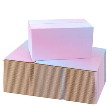 Imagem de OUGEBOX 30 pacotes de caixas de transporte médias 11x6x6, caixas de papelão para embalagens de pequenas empresas, caixas de correio para embalagem de envio