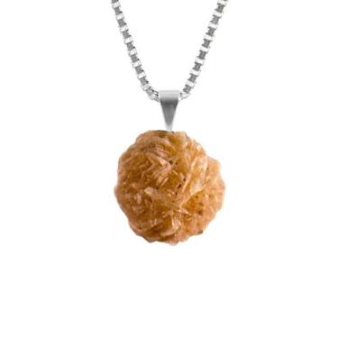 Imagem de Colar Prata 925 Rosa do Deserto Verdadeira - Ponte Vecchio - Ponte Vec