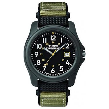 Imagem de Relógio Masculino Analógico com Pulseira de Nylon, Timex T42571, Verde