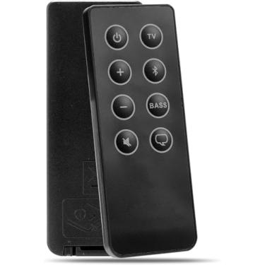 Imagem de Substituição de controle remoto Soundbar para Bose Solo 5 10 15 Series II TV Sound System 418775 410376 732522-1110 Botão de tecla do sistema de barra de som de TV