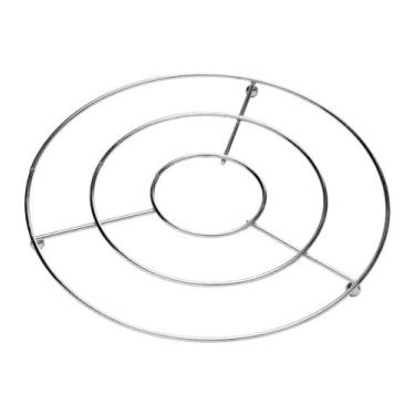 Imagem de Descanso Para Panela 18cm De Aço Inox Mimo Style