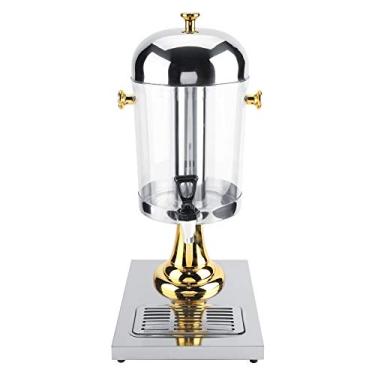 Imagem de Máquina De Espremedor Sluffs, Dispensador De Bebidas Comerciais, Máquina De Suco De Aço Inoxidável, Máquina De Bebidas Quentes E Frias Para Restaurante E Bar De Hotel(ouro)