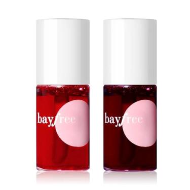 Imagem de bayfree Lip Tint Stain Set, Korean Water Tint Lightweight Non-sticky, Waterproof Long Lasting Liquid Blush & Lip Stain, Transfer-Proof, Matte Finish Lip Color Makeup