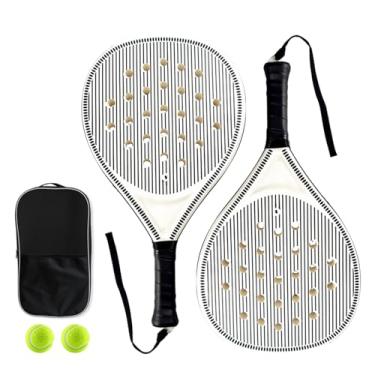 Imagem de Raquetes de tênis de paddle, raquete de tênis | Tennis Paddle Racket - Falos de ar otimizados de raquetes de treinamento esportivo convenientes para crianças adultos viagens ao ar livre
