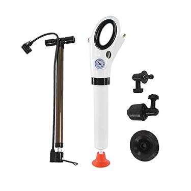 Imagem de Desbloqueador de sanita - desbloqueador de sanita de alta pressão limpador de bomba de desentupidor de drenagem de ar potente banheira de tubo entupida