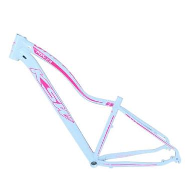 Imagem de Quadro Ksw Mwza Feminina Aro 29 Mtb Cabeamento Interno Material Alumin
