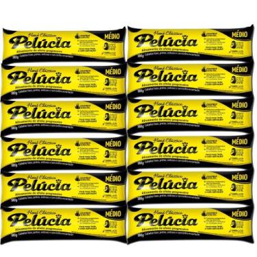 Imagem de Alisante Hennê Pelúcia Medio Kit C/ 12 Un - Embelleze