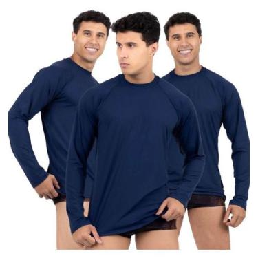 Imagem de KIT 3 Unidades Camisa térmica segunda pele snugg proteção ao frio e ao