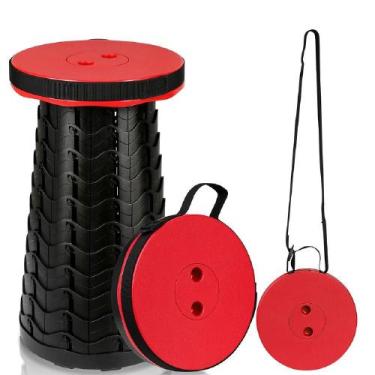 Imagem de Banco Retrátil Dobrável Ajustável Até 130kg Praia Camping - Yeet