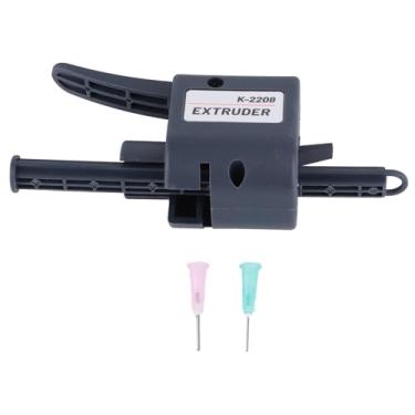 Imagem de Cunyuer Extrusora de pasta de solda K2208, dispensador de cola de fluxo de solda com bicos de 0,8 mm de 1,3 mm, caneta de fluxo de solda para solda eletrônica