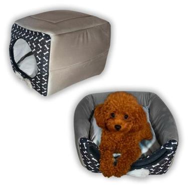 Imagem de Casinha Toca Cama Iglu 3 Em 1 Cachorro Cão E Gato Tam M - NoBrand, Pre