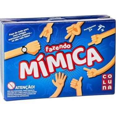 Imagem de Fazendo Mímica Jogo de Tabuleiro com Cartas Brincadeira em Grupo para Família e Amigos 7+ Anos 2+ Participantes