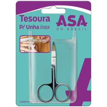 Imagem de Tesoura P/Unha Inox, Asa do Brasil