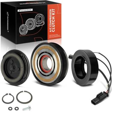 Imagem de A-Premium Kit De Embreagem E Compressor Ar Condicionado Compatível Com Bmw 330I, 340I, 430I, 440I, 330I/340I Gt Xdrive, 330I/340I/430I/440I X3, 430I/440I Gran Coupe/Gran Coupe Xdrive Mini Cooper
