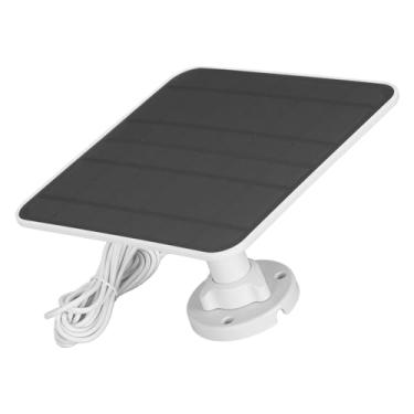 Imagem de Generic Painel Solar de Câmera, Câmera de Segurança Carregador Solar Resistente Ao Clima de Clétrogmático de 360 Graus de 360 Graus Eficiente 12w para Externo (Branco)