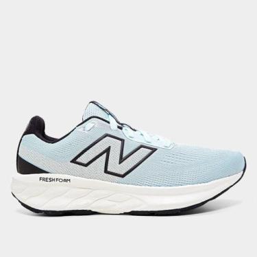 Imagem de Tênis New Balance Foam 520 V9 Feminino, Azul claro, Preto, 36