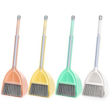 Imagem de Conjunto de limpeza Nicunom Mini Broom com pá de lixo para crianças de