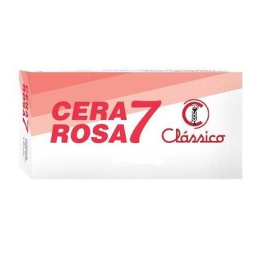 Imagem de Cera 7 Rosa C/18 Lâminas - Clássico